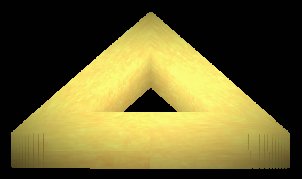 Рис. 1 Обычный треугольник